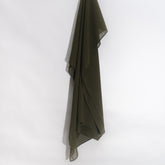 Georgette Hijaab (Dark Olive)